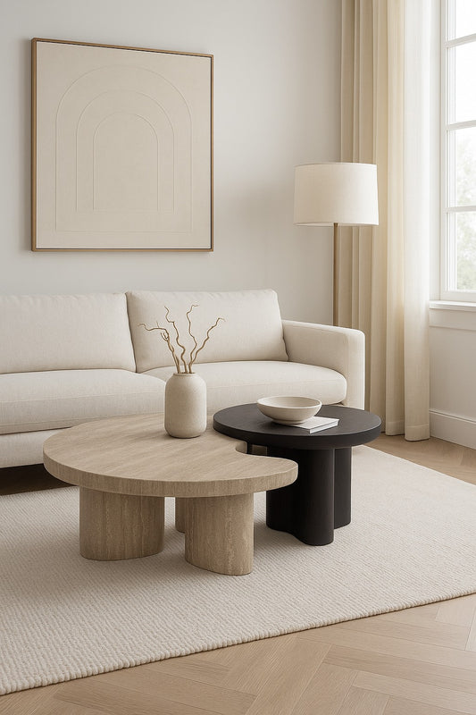 Element Luxe Travertine & Wood Ensemble